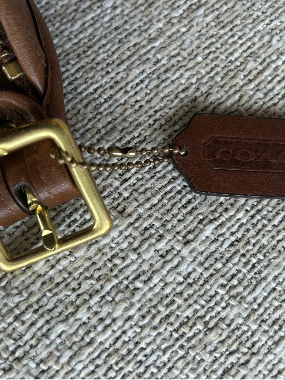 Vintage Coach Janice Legacy 9950 Burnished Camel 2005
